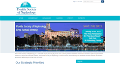 Desktop Screenshot of floridasocietyofnephrology.com